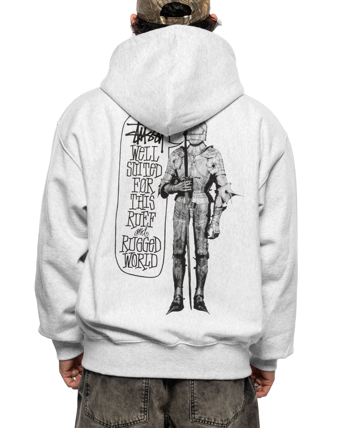 Well Suited Zip Hoodie Ash Heather