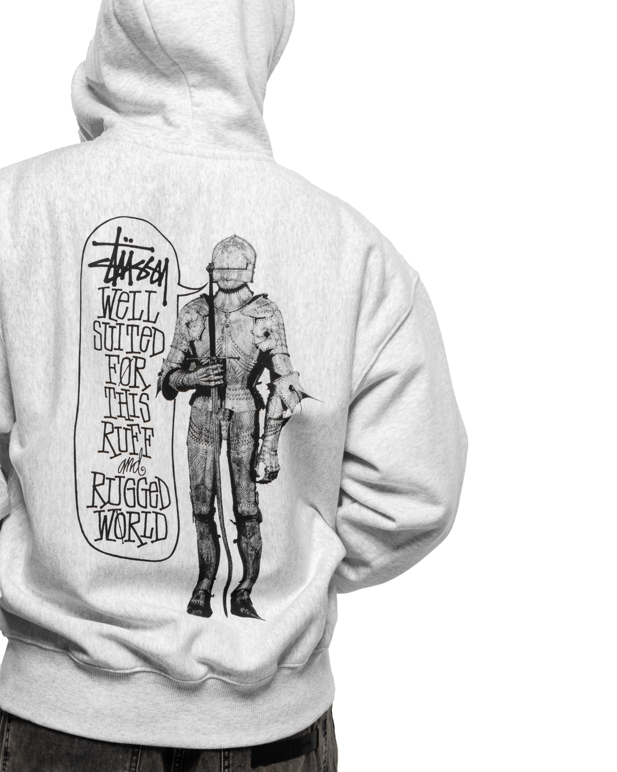 Well Suited Zip Hoodie Ash Heather