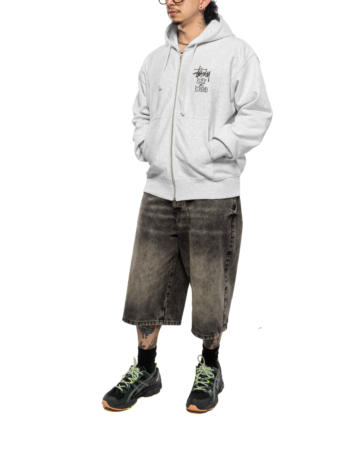 Well Suited Zip Hoodie Ash Heather