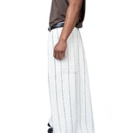 White Panelled Denim - LIKELIHOOD