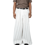 White Panelled Denim - LIKELIHOOD