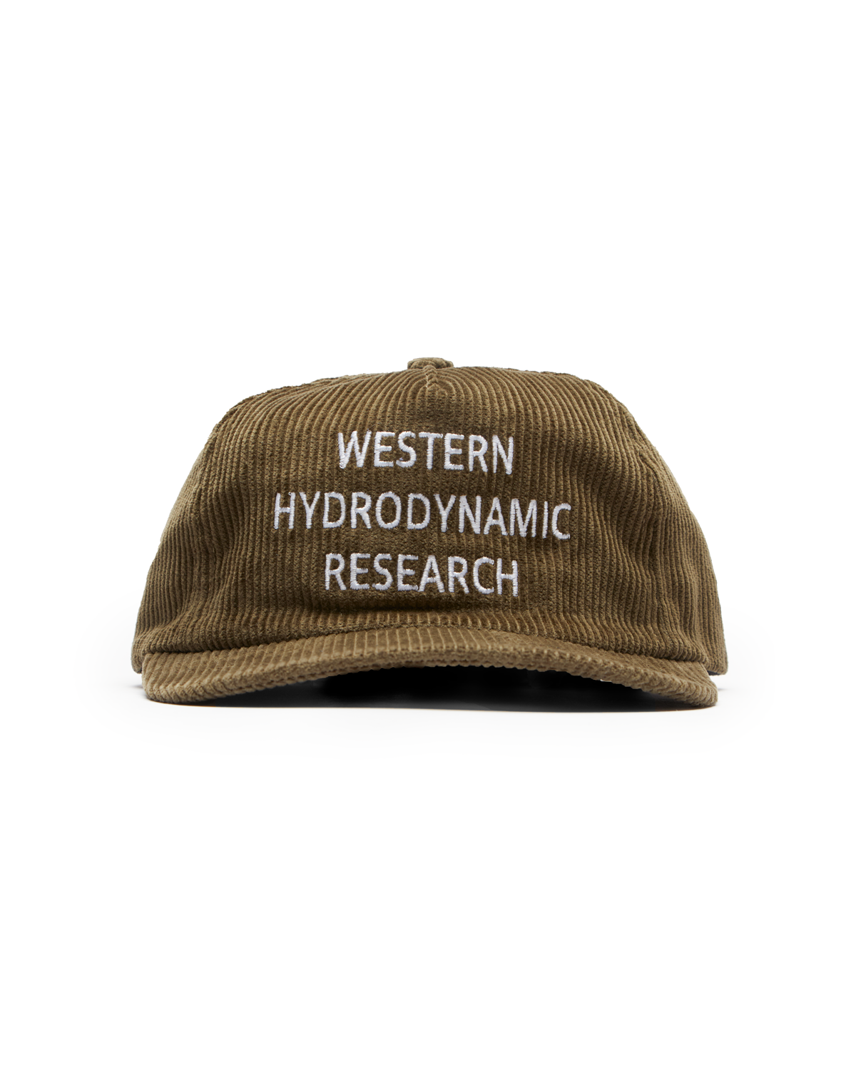 Whale Cord Hat Olive