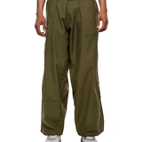 Wide Baker Pants Olive Drab - LIKELIHOOD