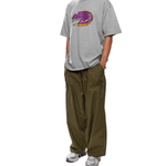 Wide Baker Pants Olive Drab - LIKELIHOOD