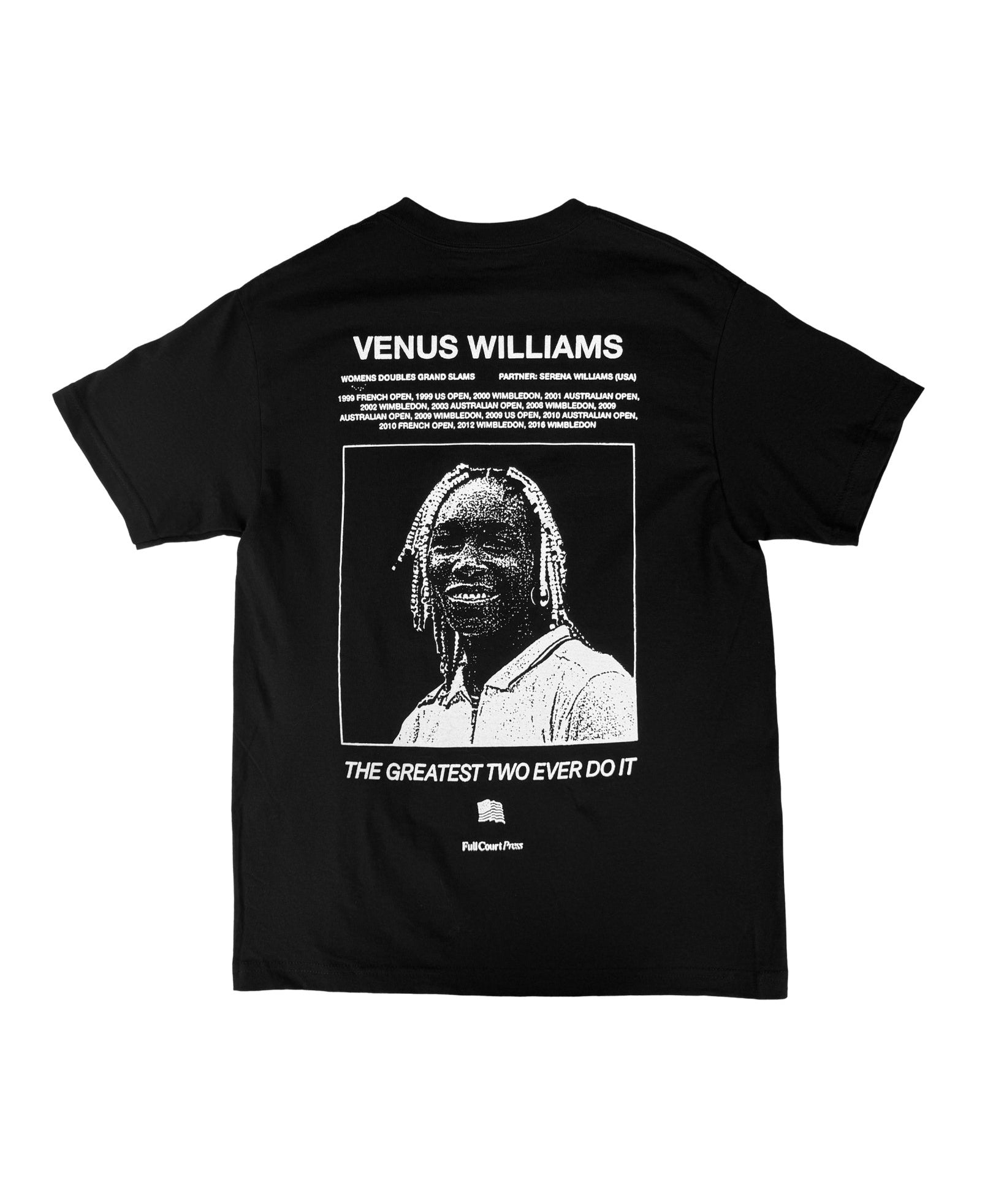 Williams Sisters S/S Tee Black - LIKELIHOOD