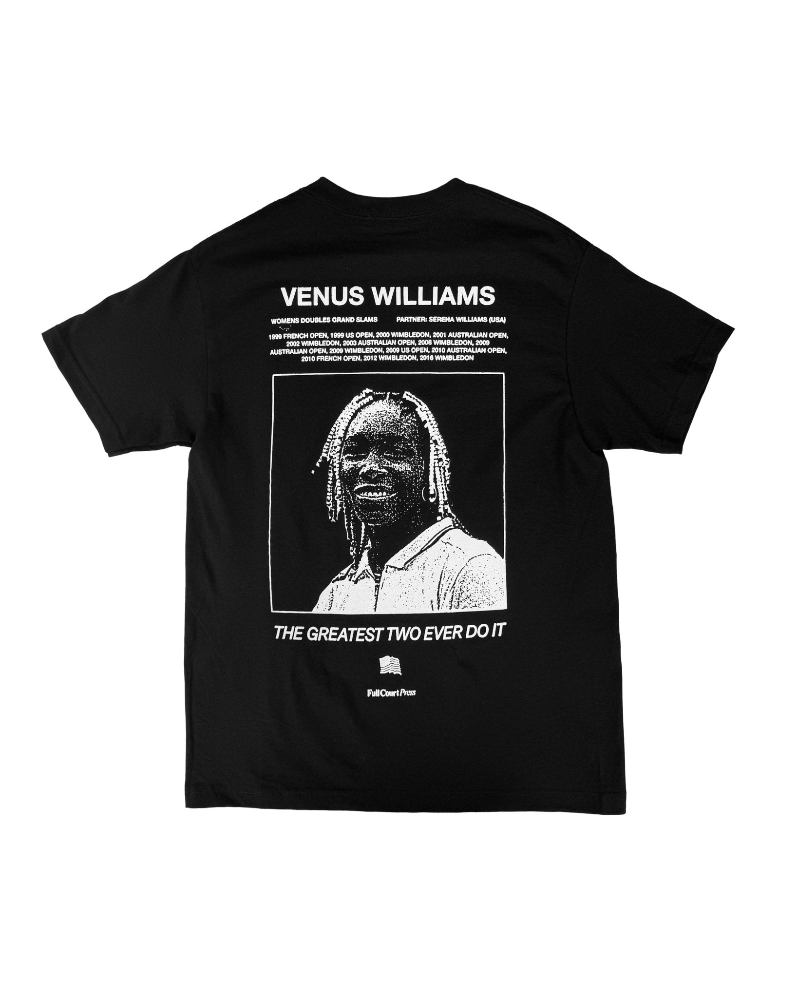Williams Sisters S/S Tee Black - LIKELIHOOD
