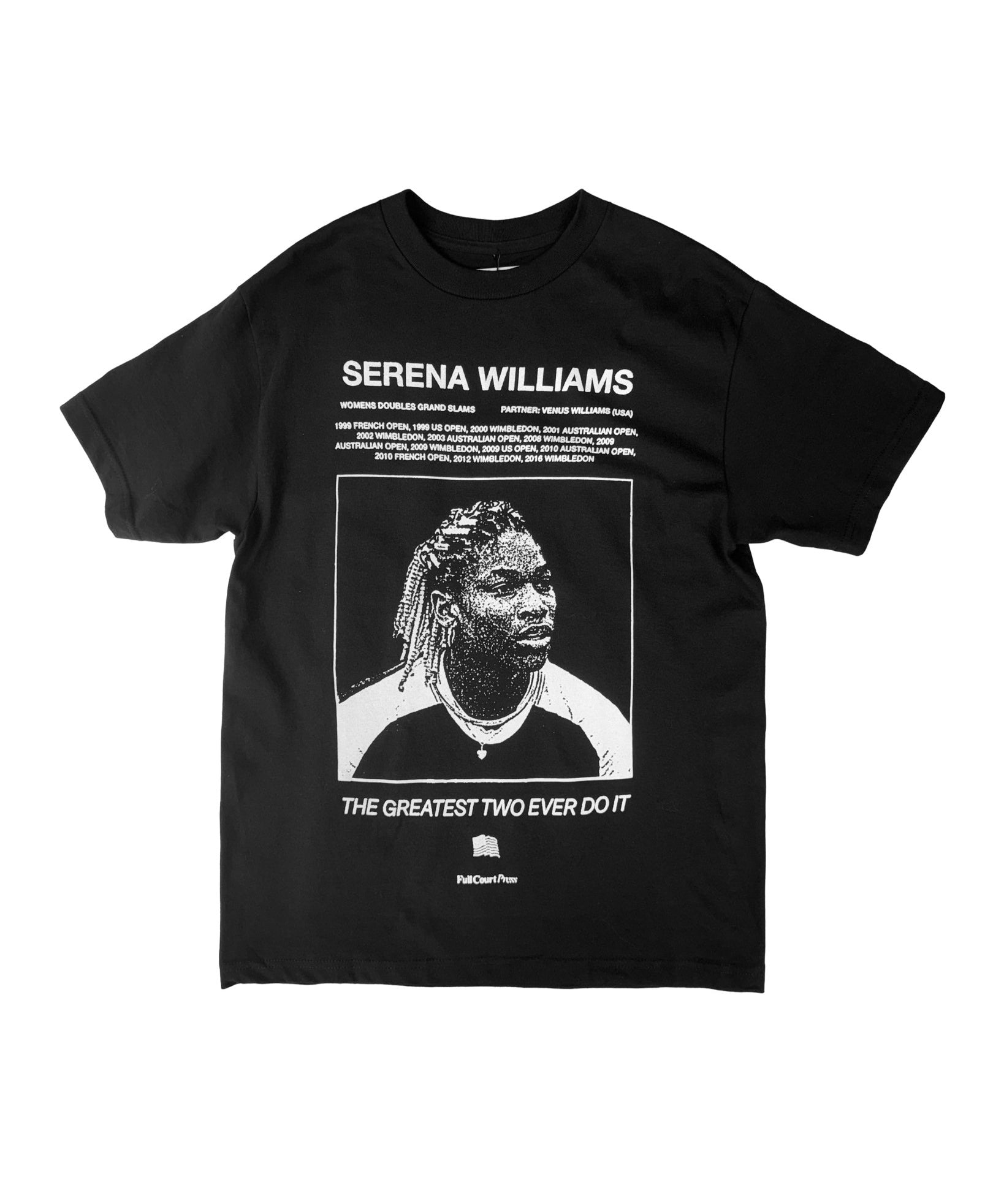 Williams Sisters S/S Tee Black - LIKELIHOOD