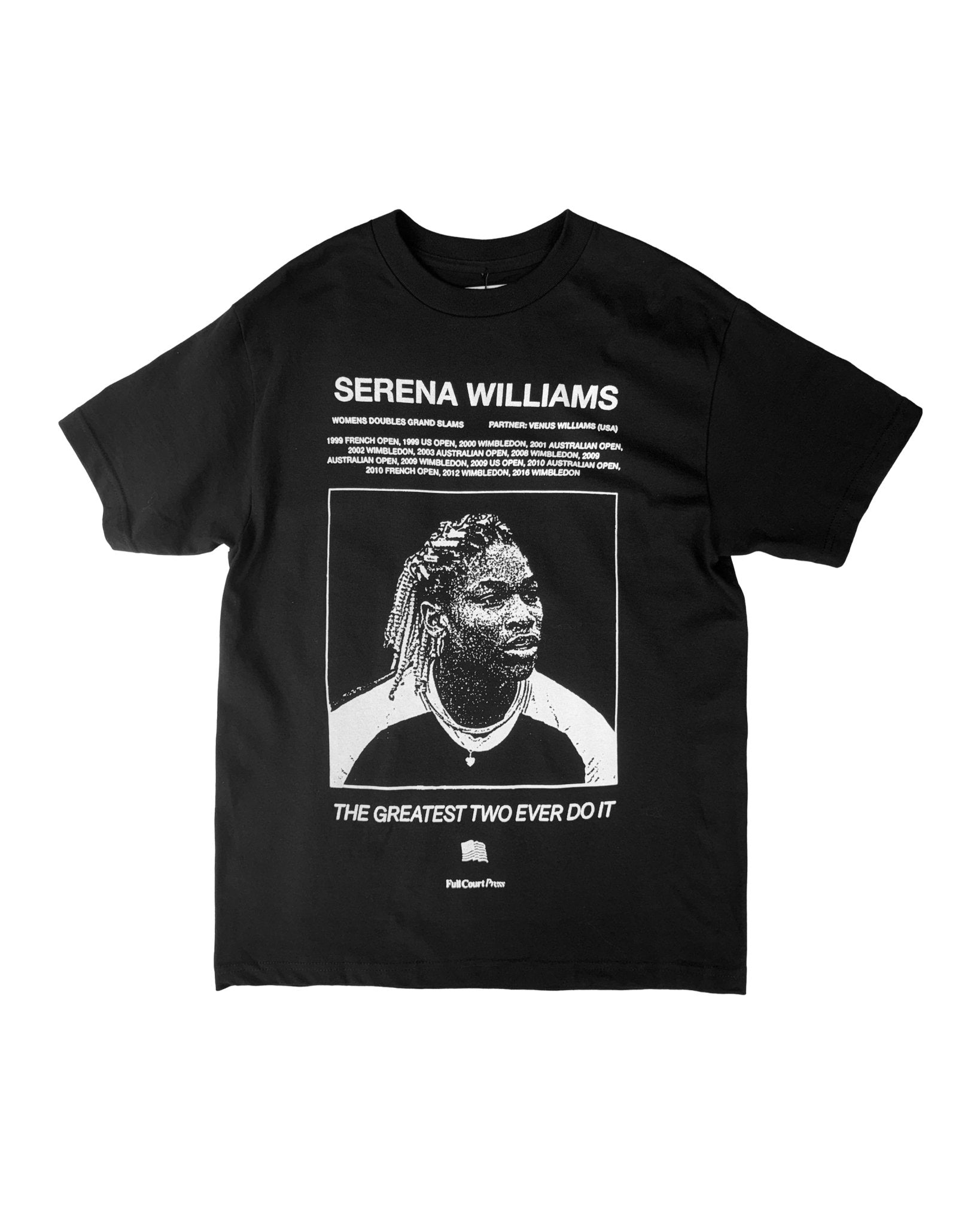 Williams Sisters S/S Tee Black - LIKELIHOOD