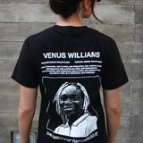 Williams Sisters S/S Tee Black - LIKELIHOOD