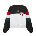 Willy Chavarria Crew Sweatshirt Black/White - LIKELIHOOD