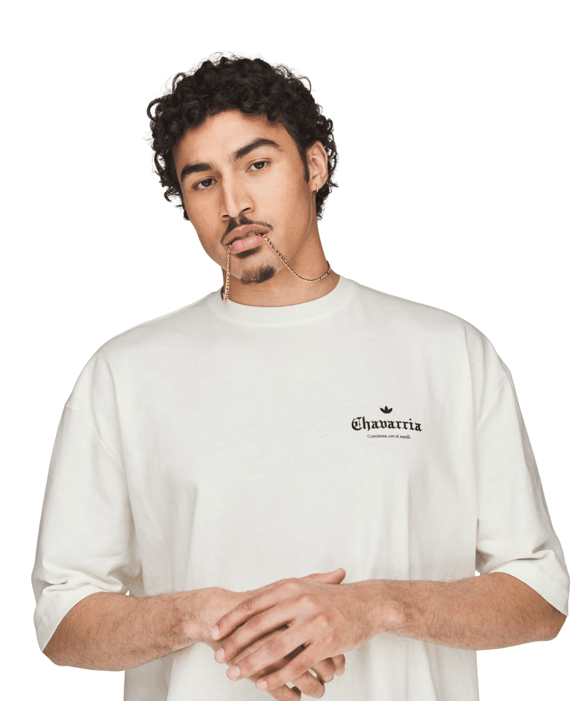 Willy Chavarria Graphic Tee Owhite - LIKELIHOOD