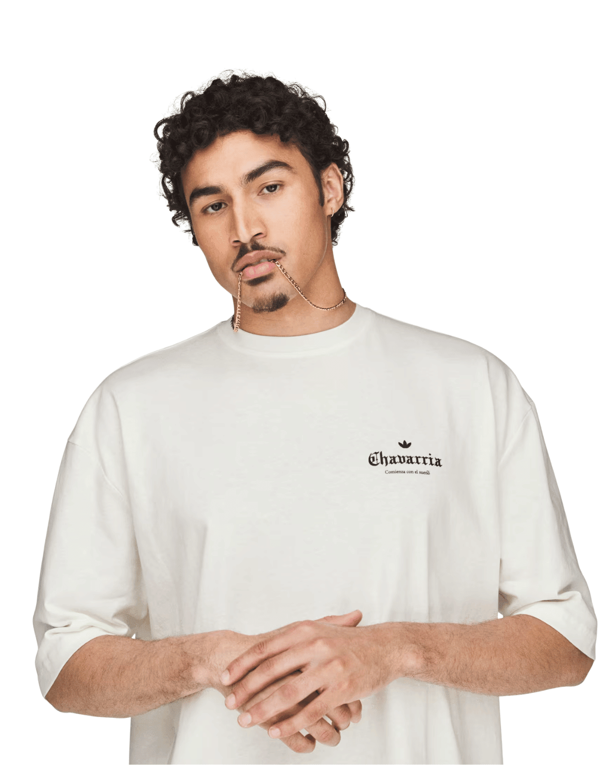 Willy Chavarria Graphic Tee Owhite - LIKELIHOOD