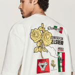 Willy Chavarria Graphic Tee Owhite - LIKELIHOOD