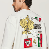 Willy Chavarria Graphic Tee Owhite - LIKELIHOOD