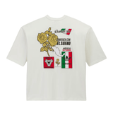 Willy Chavarria Graphic Tee Owhite - LIKELIHOOD
