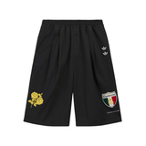 Willy Chavarria Long Short Black - LIKELIHOOD