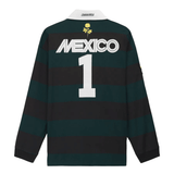 Willy Chavarria Ls Rugby Black/Aurivy - LIKELIHOOD