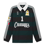 Willy Chavarria Ls Rugby Black/Aurivy - LIKELIHOOD