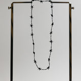 Wire Necklace Black - LIKELIHOOD