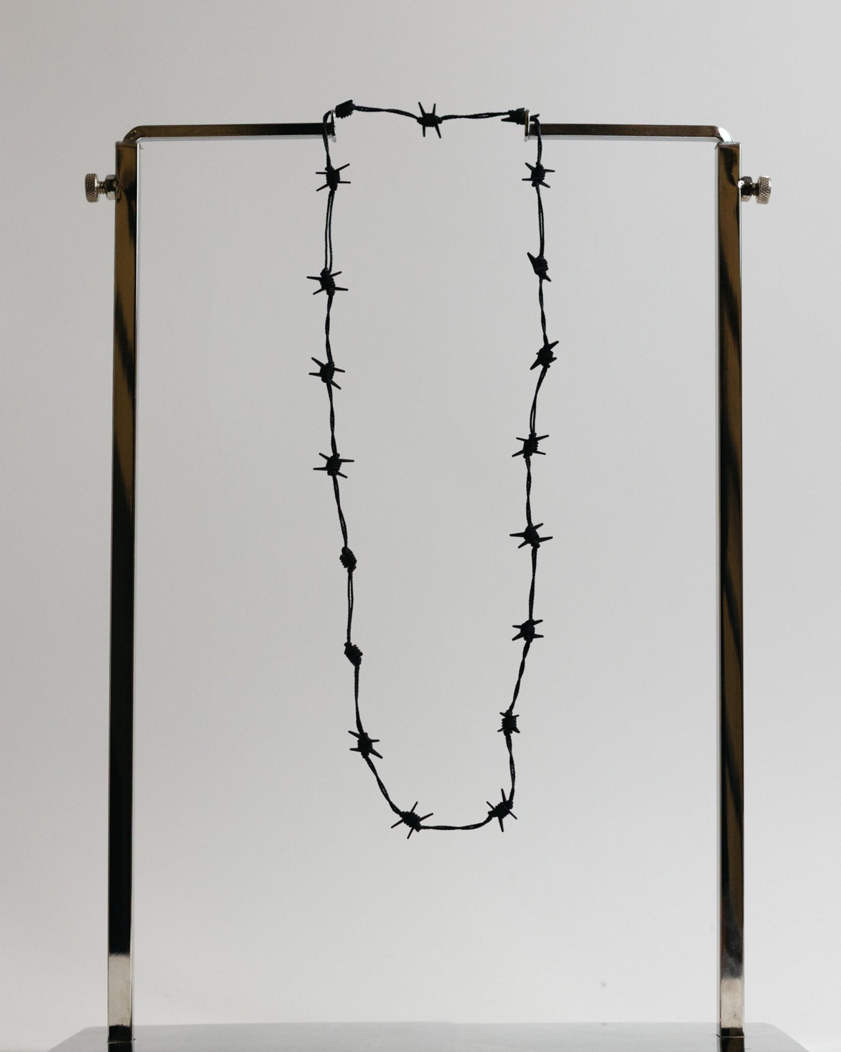 Wire Necklace Black - LIKELIHOOD
