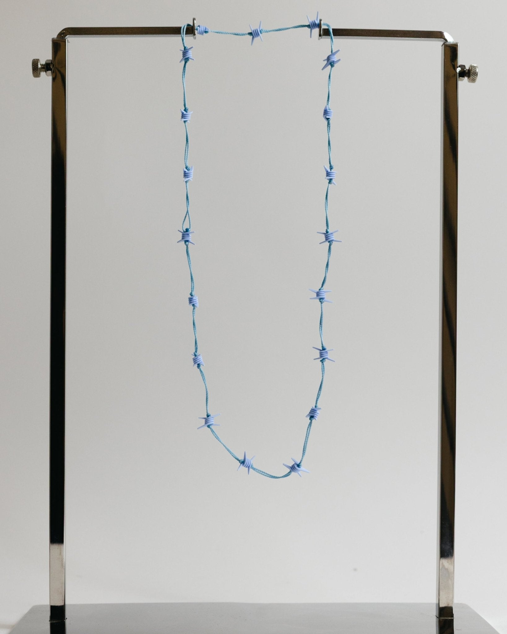 Wire Necklace Cloud Blue - LIKELIHOOD