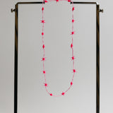 Wire Necklace Pink - LIKELIHOOD