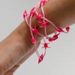 Wire Necklace Pink - LIKELIHOOD