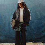 Wool Pocket Suit Jacket Charcoal - LIKELIHOOD