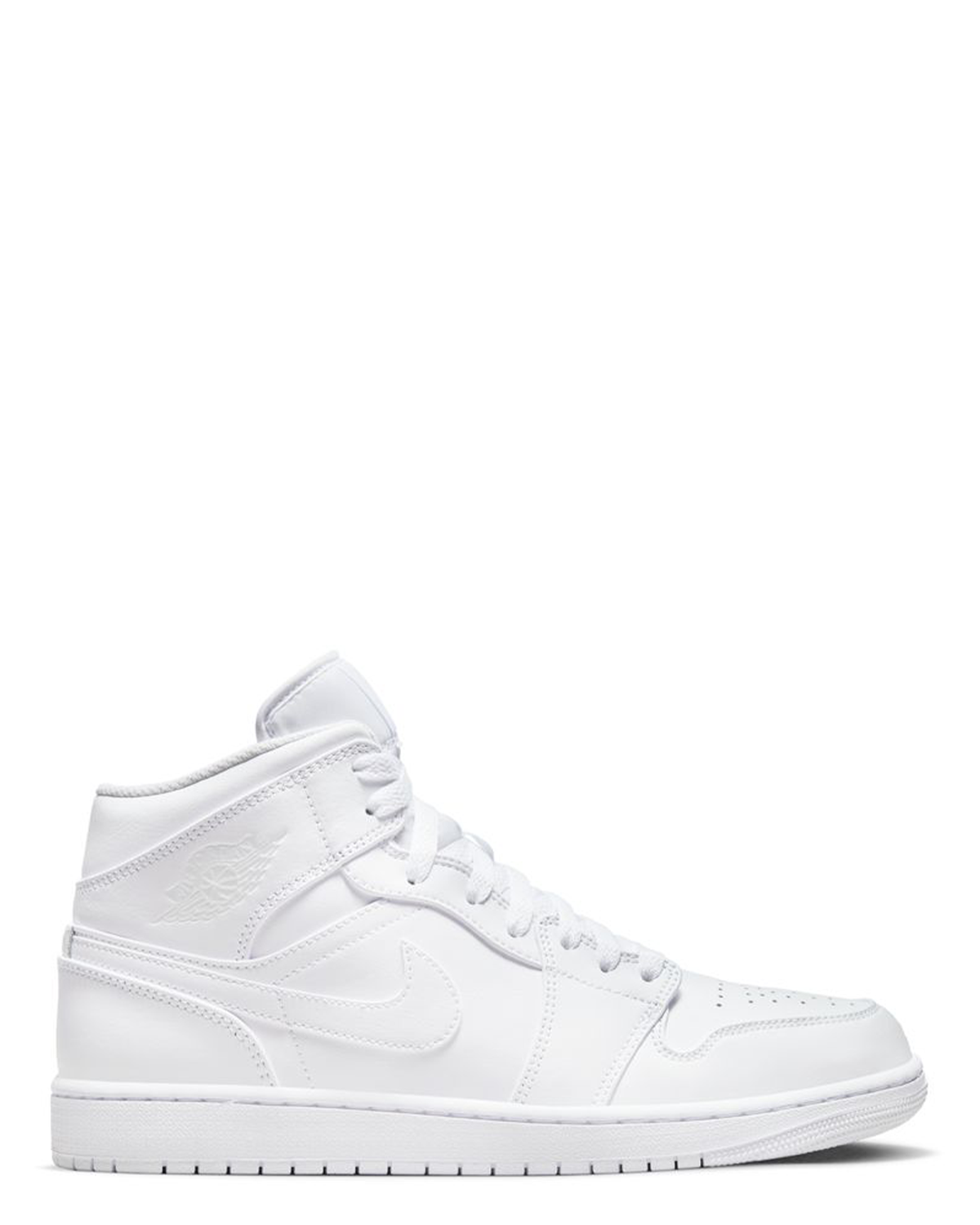Air Jordan 1 Mid White/White