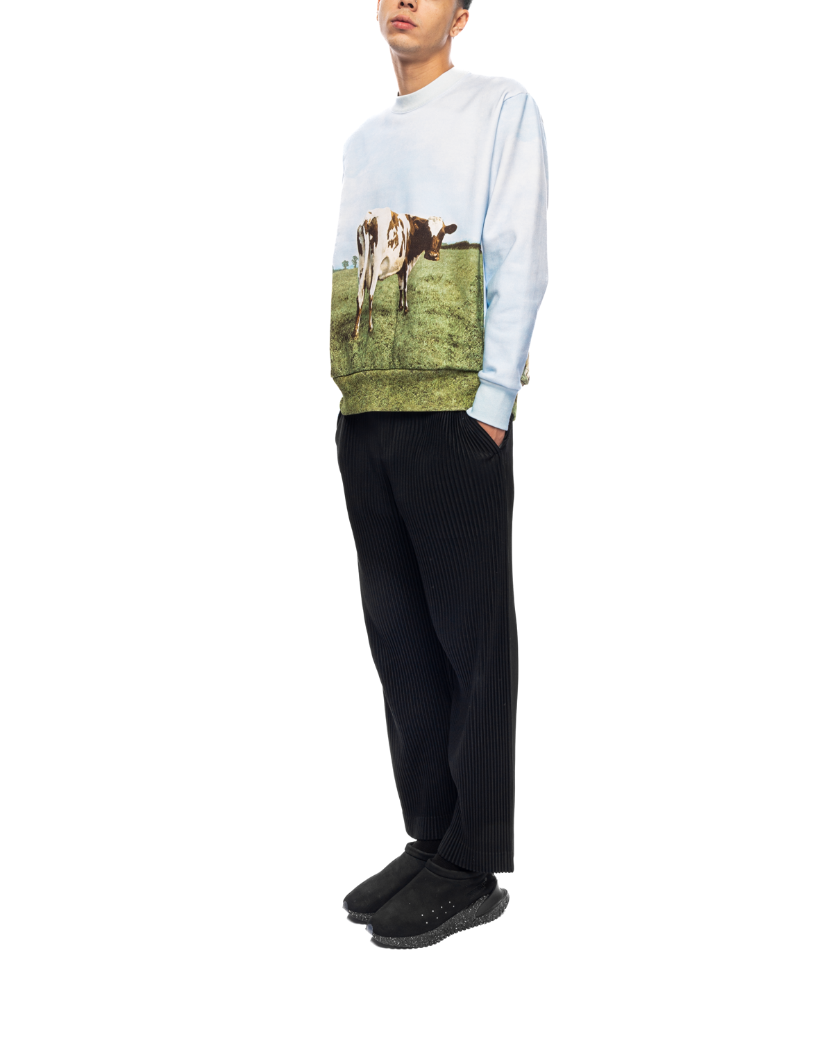 UC1C4805-1 'Atom Heart Mother' Cotton Sweatshirt