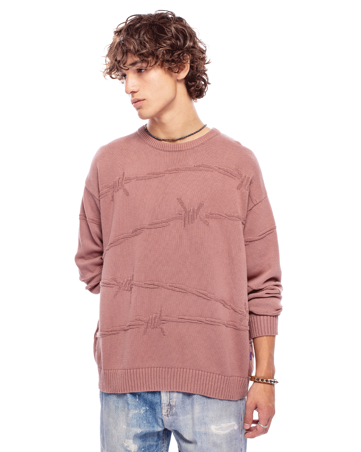 Barbed Wire Knit Sweater
