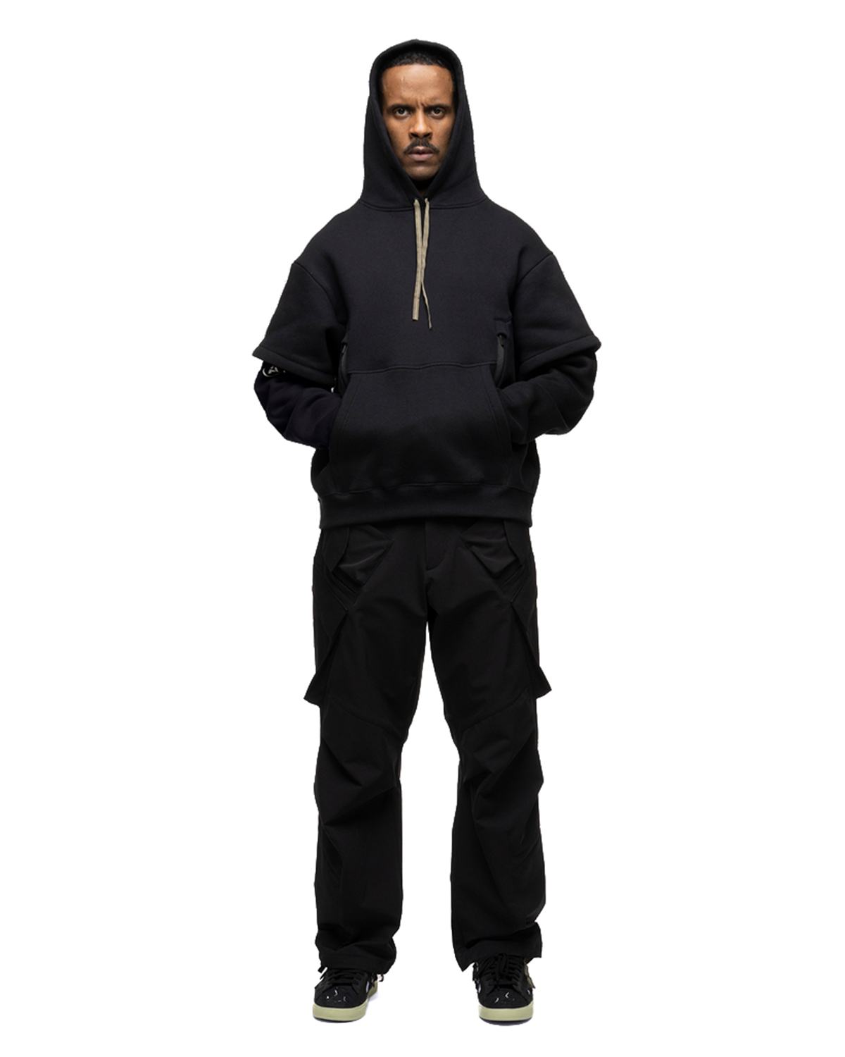 S34-PR Hooded Sweatshirt Black