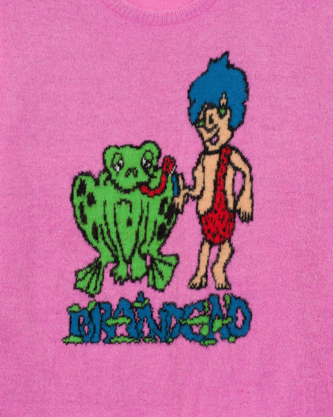 Buddies Sweater Fuschia