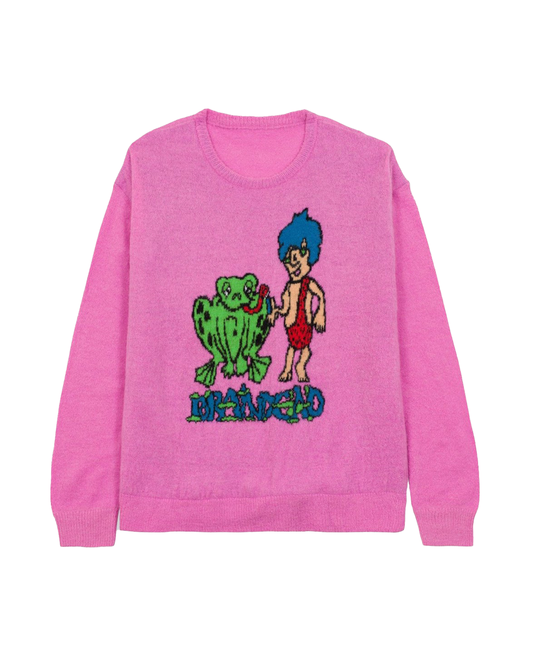Buddies Sweater Fuschia