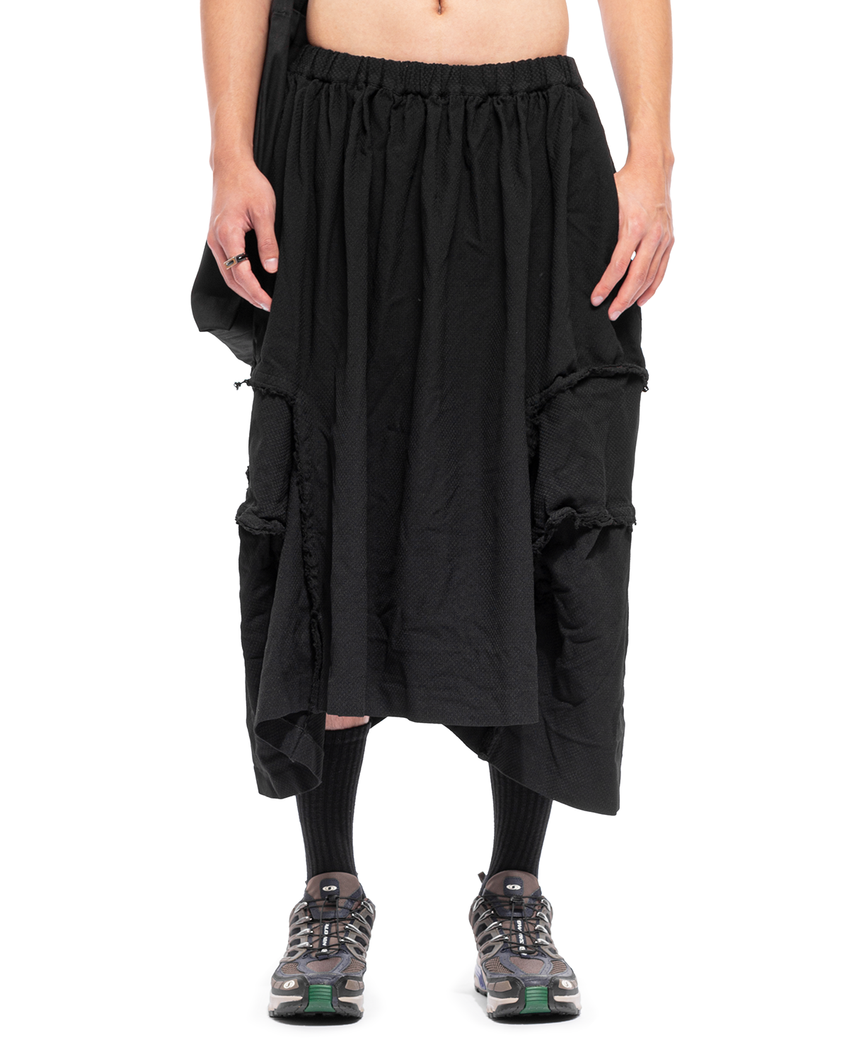 CDG Parachute Skirt Black