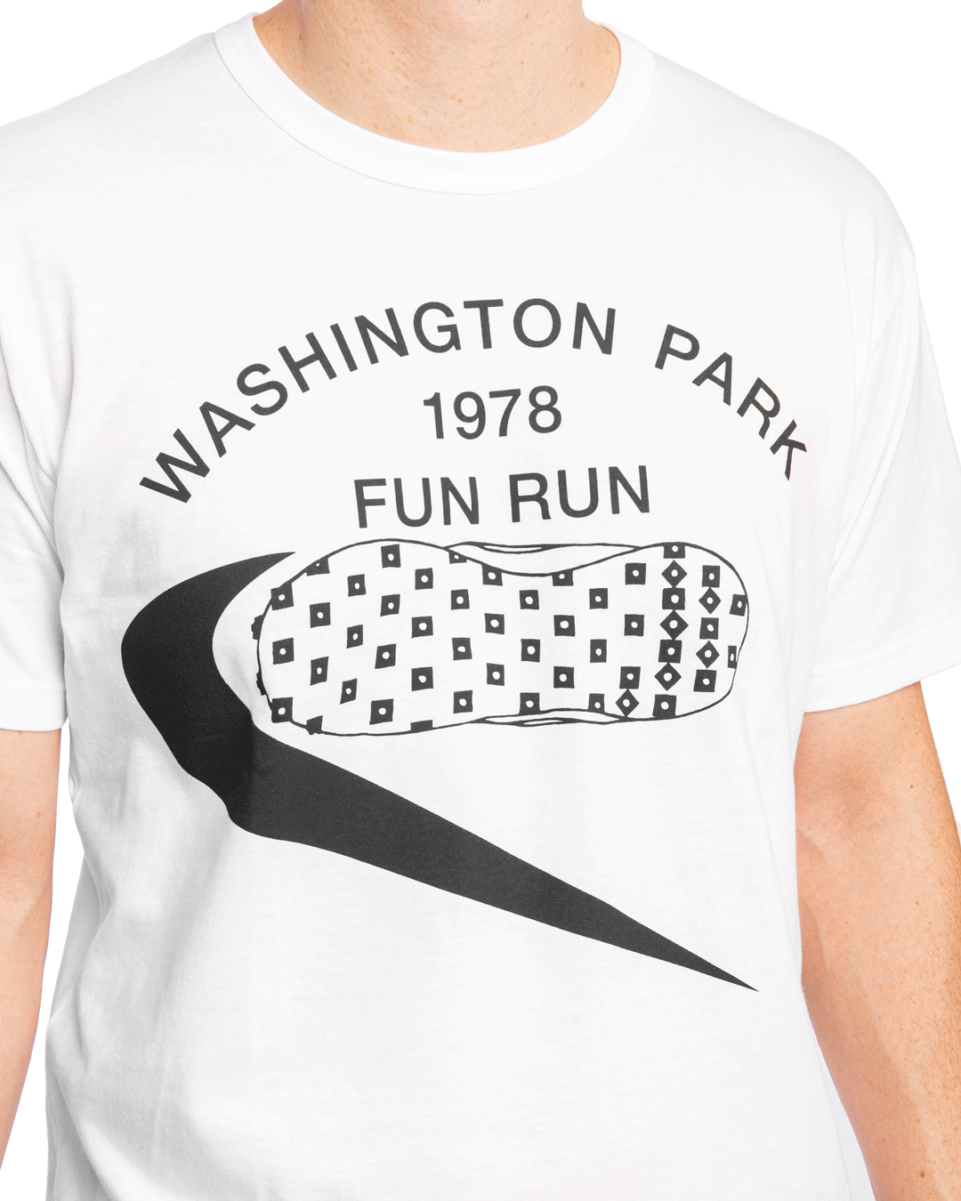 CDG X NIKE 'Fun Run' Tee