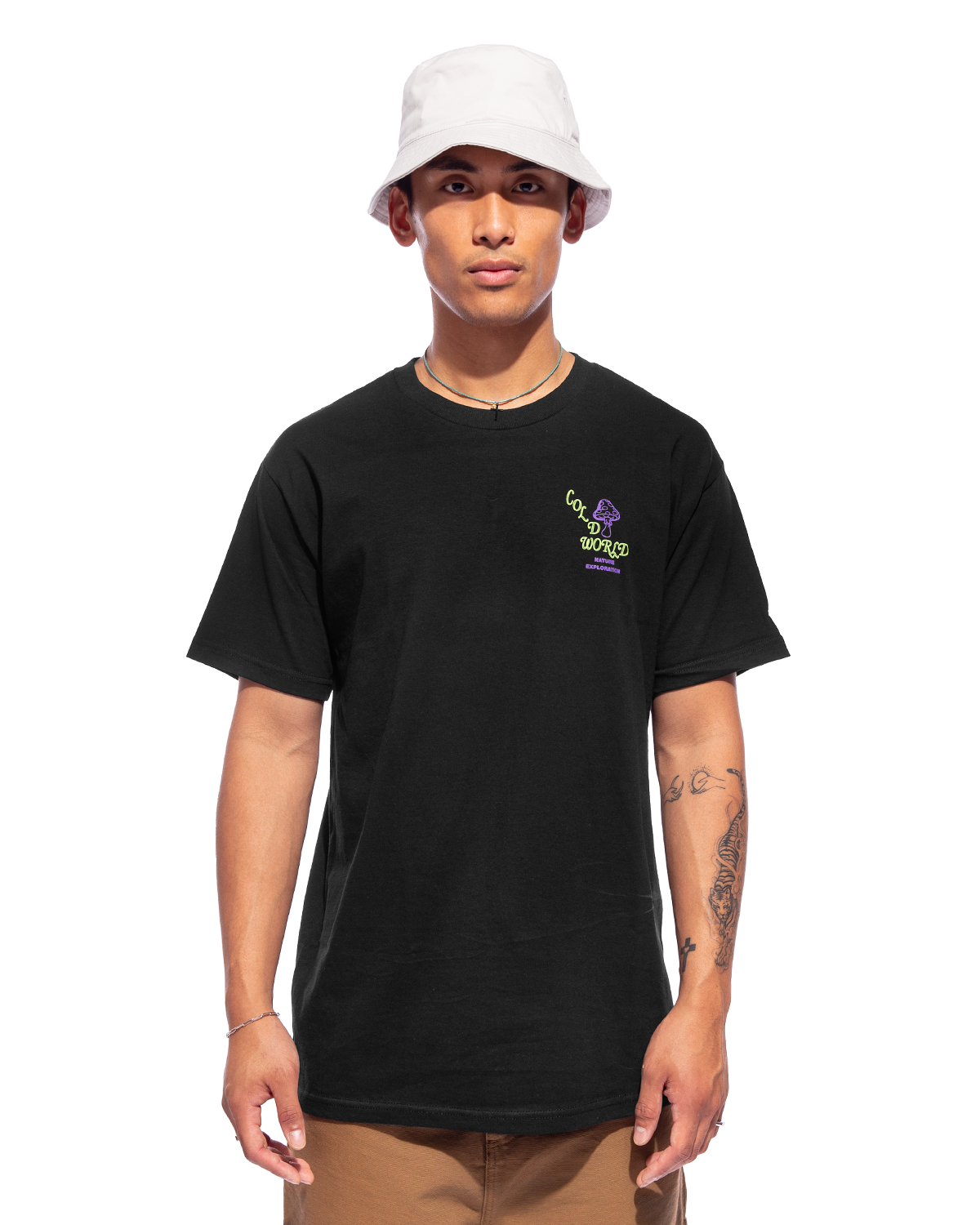 Frog World Tee Black