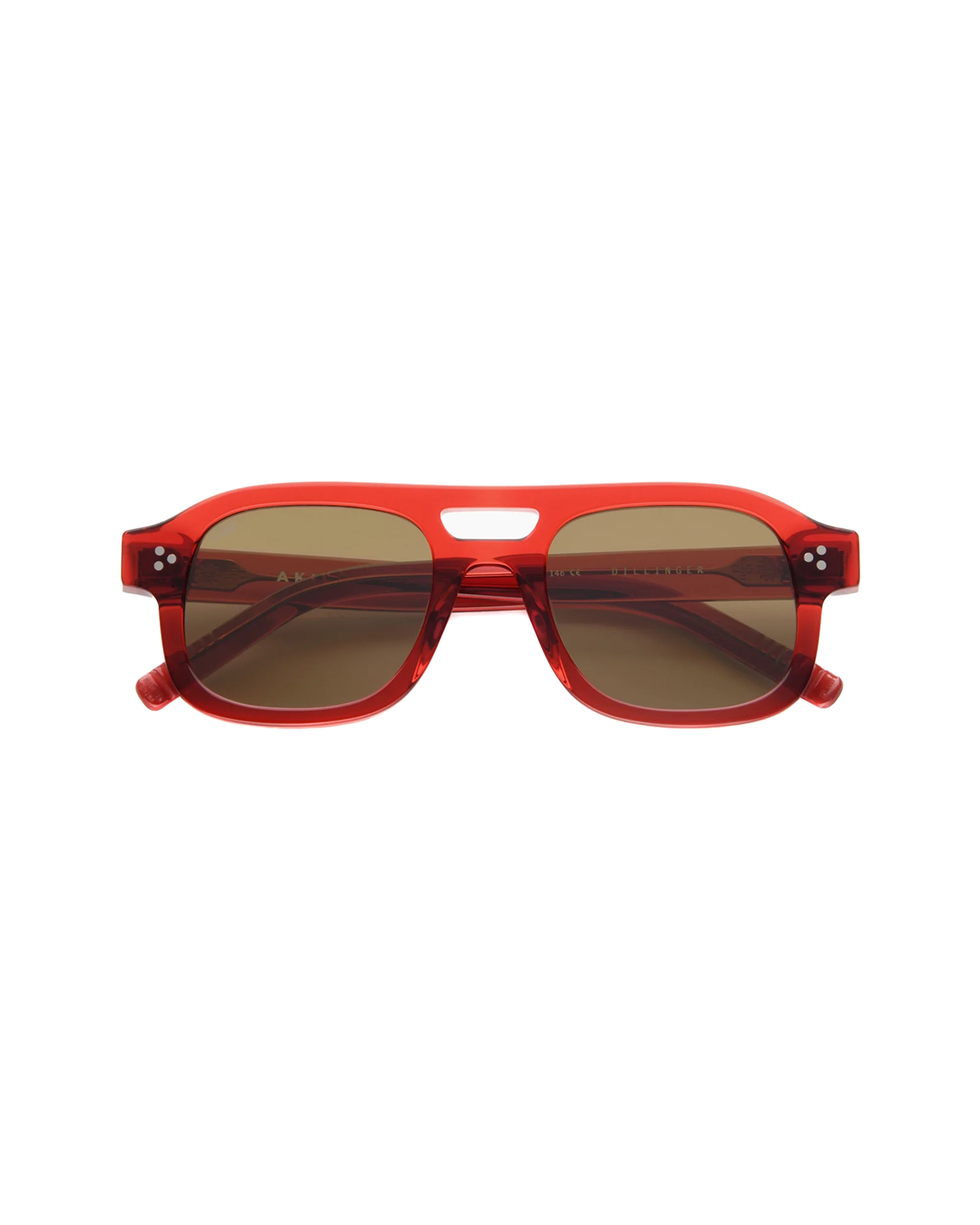 Dillinger Sunglasses Red/Brown