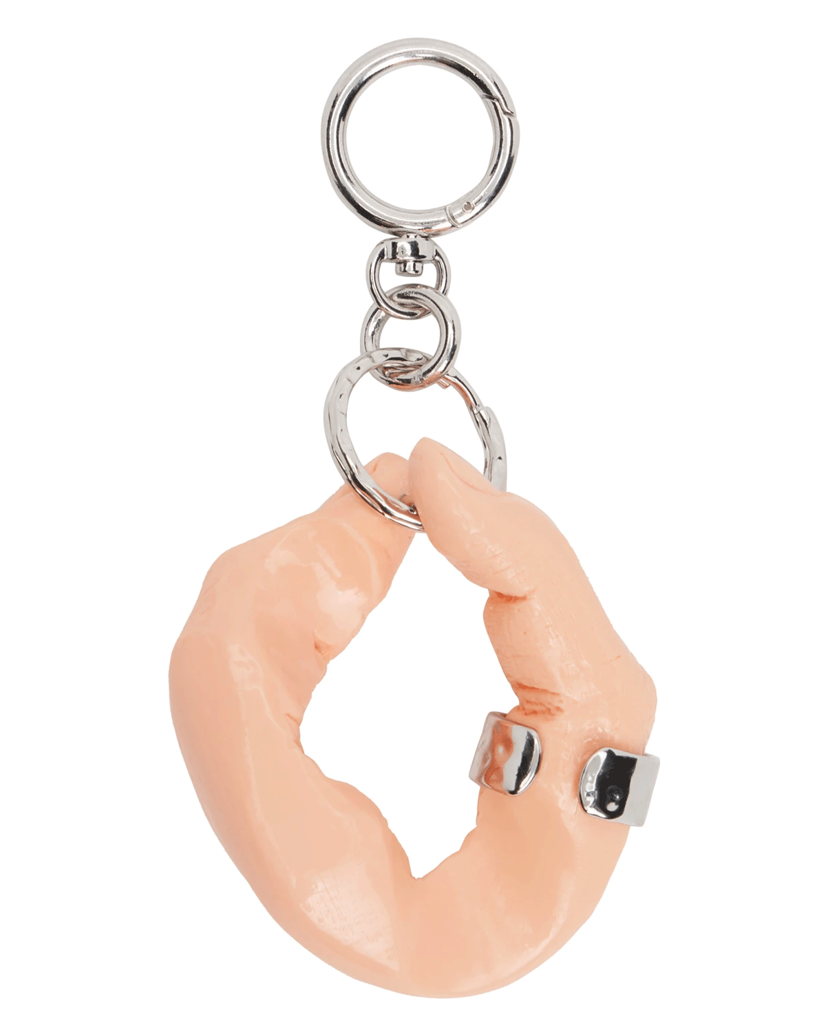 Finger Key Chain Beige