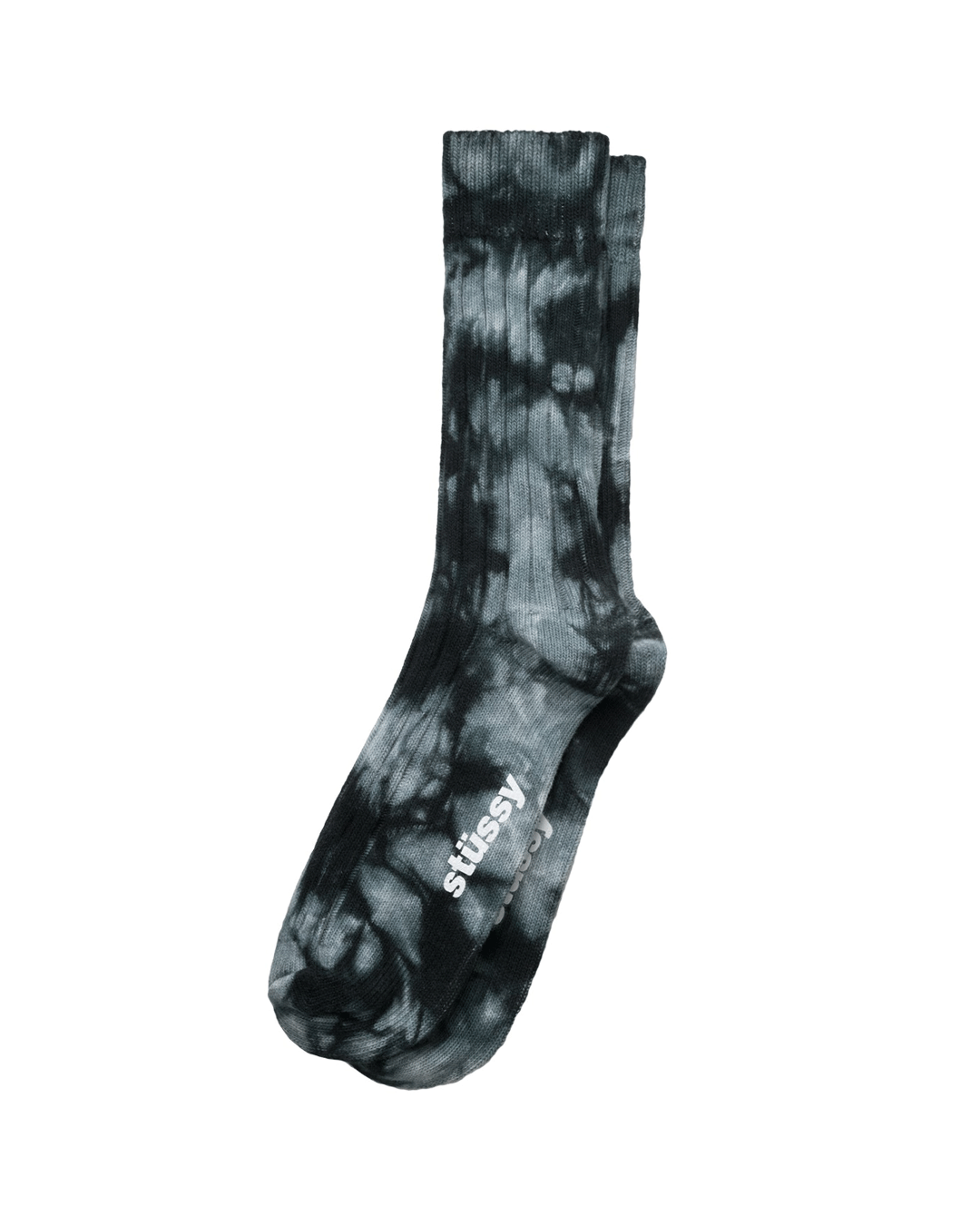 Dyed Ribbed Crew Socks SS22