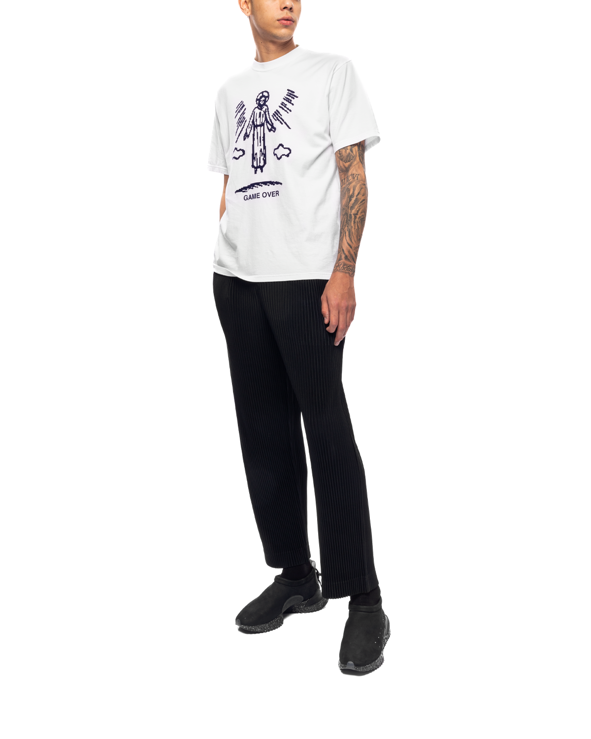 UC1C3811 Game Over Tee White