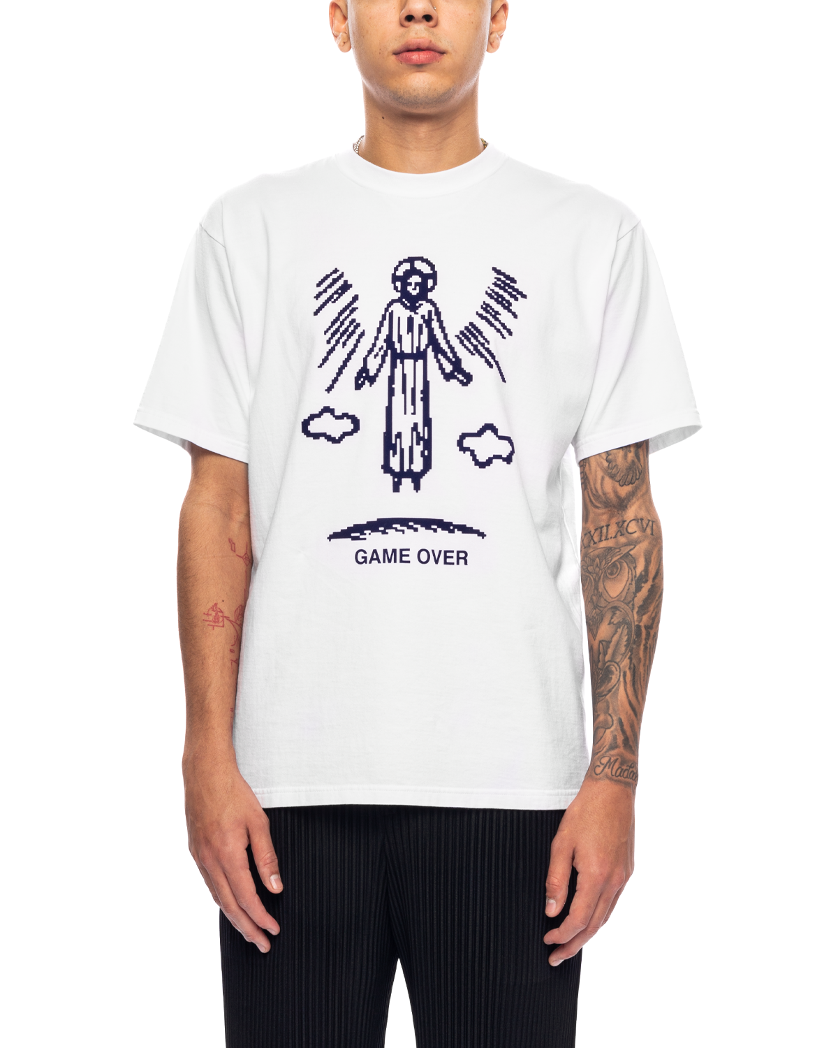 UC1C3811 Game Over Tee White