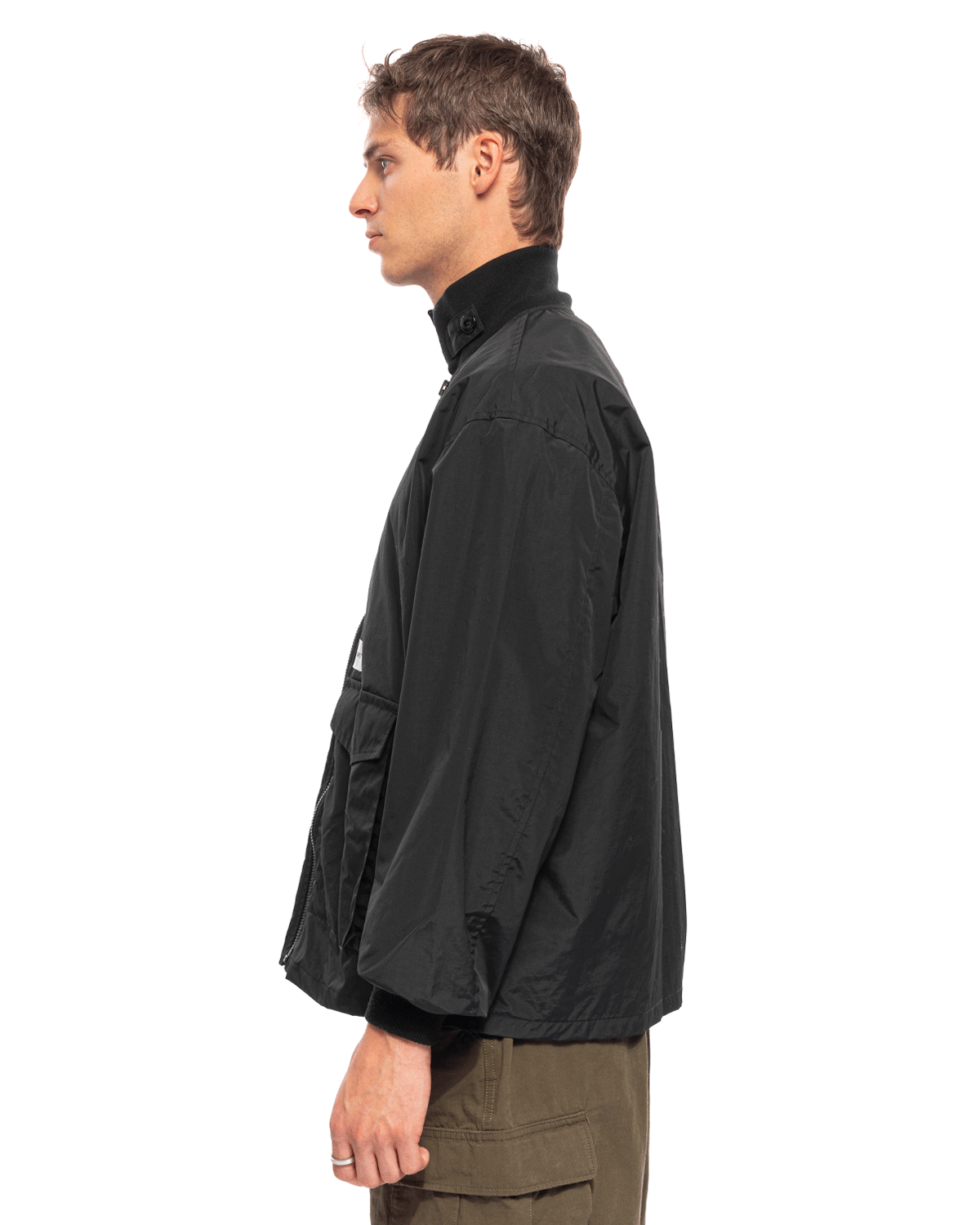 JFW-05 / JACKET / NYLON. TAFFETA Black – LIKELIHOOD