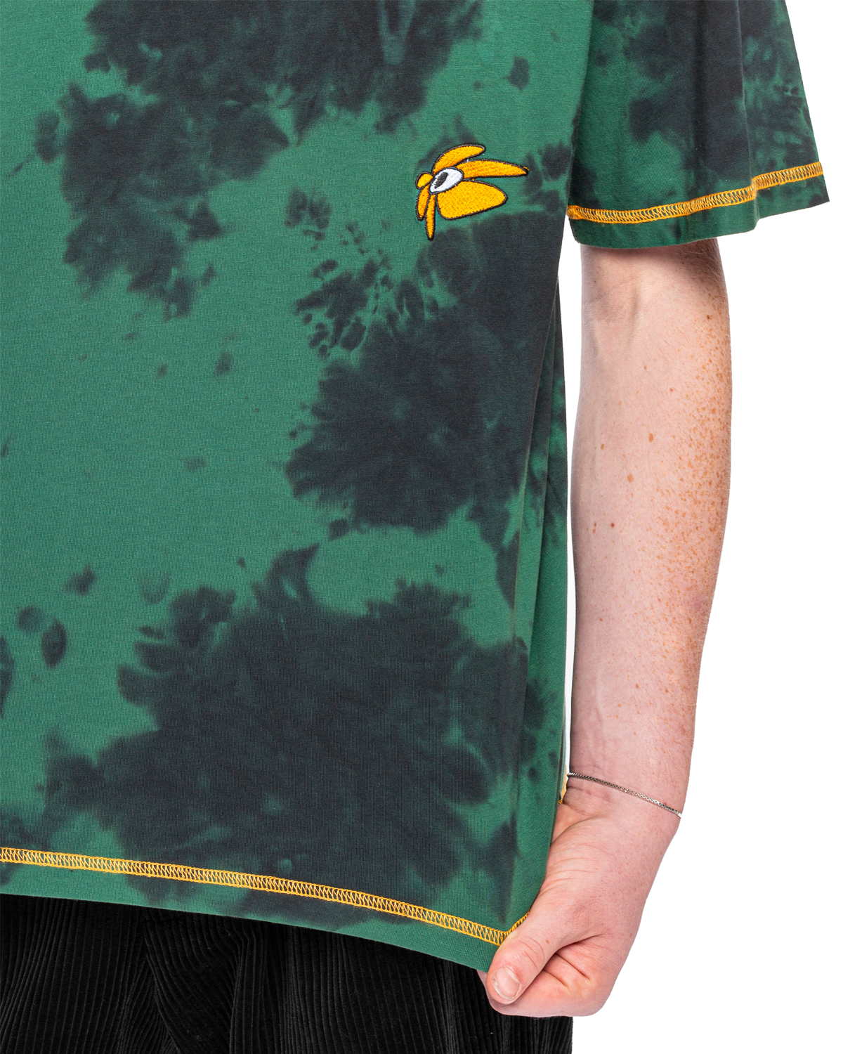 Kombu Tie Dye Oversized Short Sleeve Top