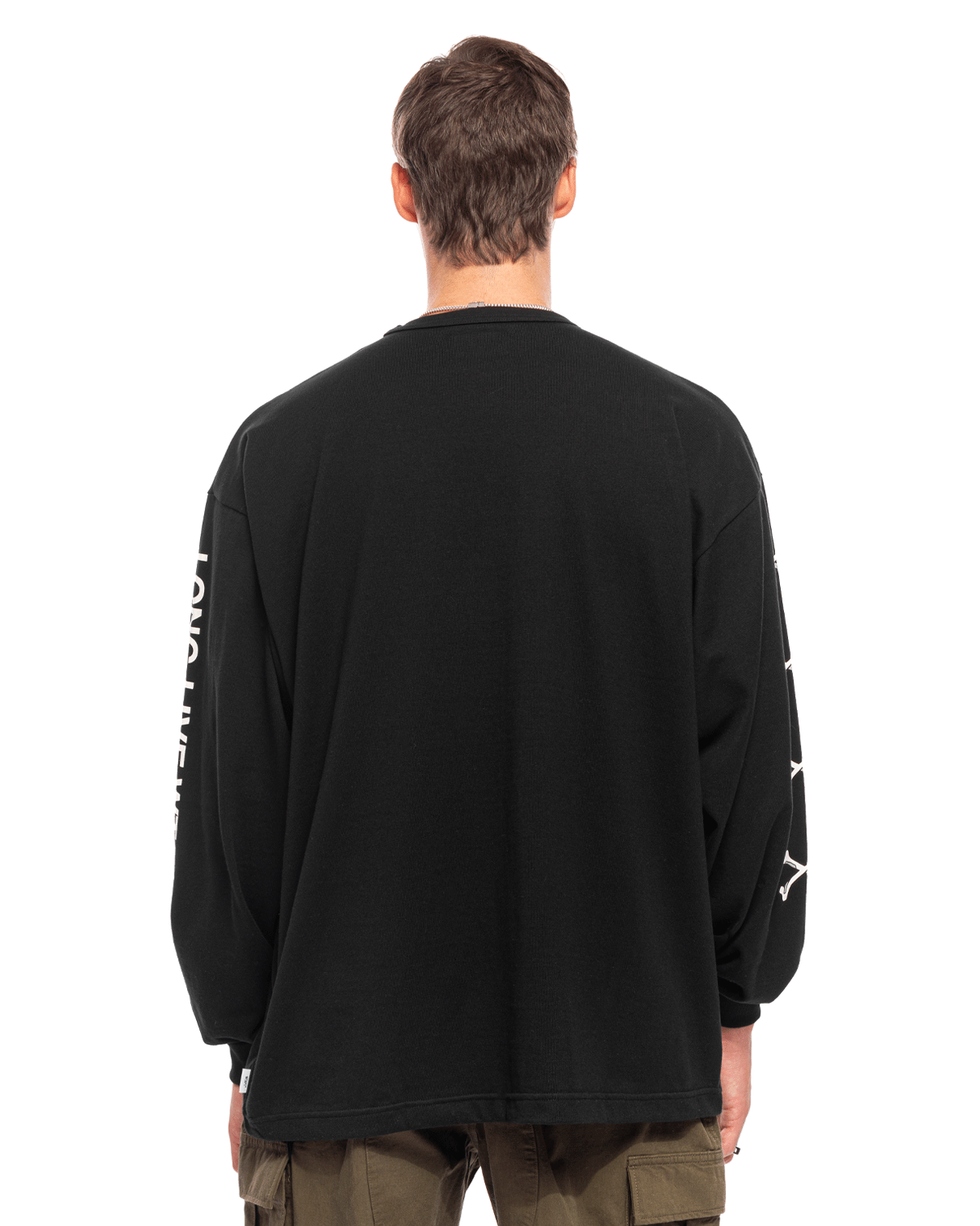 LXLXW / LS / COTTON Long Sleeve Tee Black