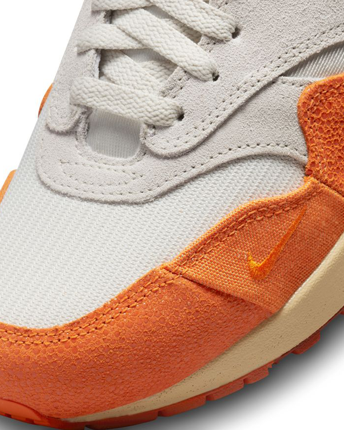 Wmns Air Max 1 Light Bone/Magma Orange/Neutral Grey