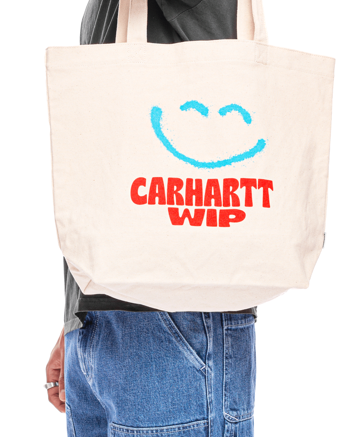Carhartt Canvas Graphic Tote Natural
