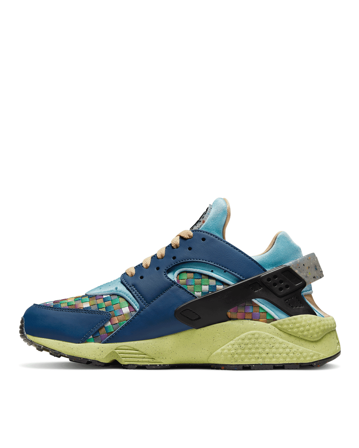 Nike mens Air Huarache Crater Premium Shoes, Mystic