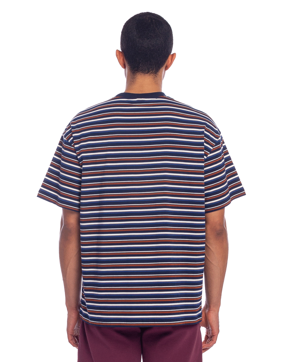 Nineties Blocked Striped T-Shirt