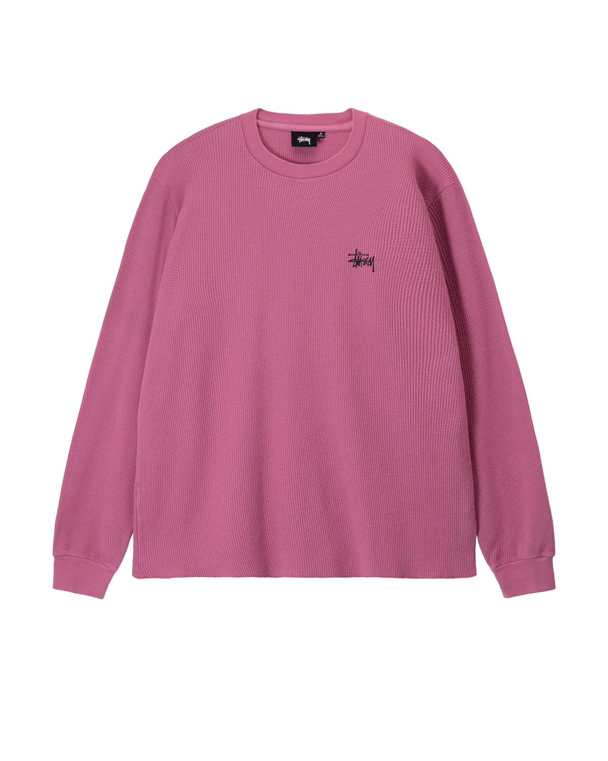 Overdyed Long Sleeve Thermal Magenta